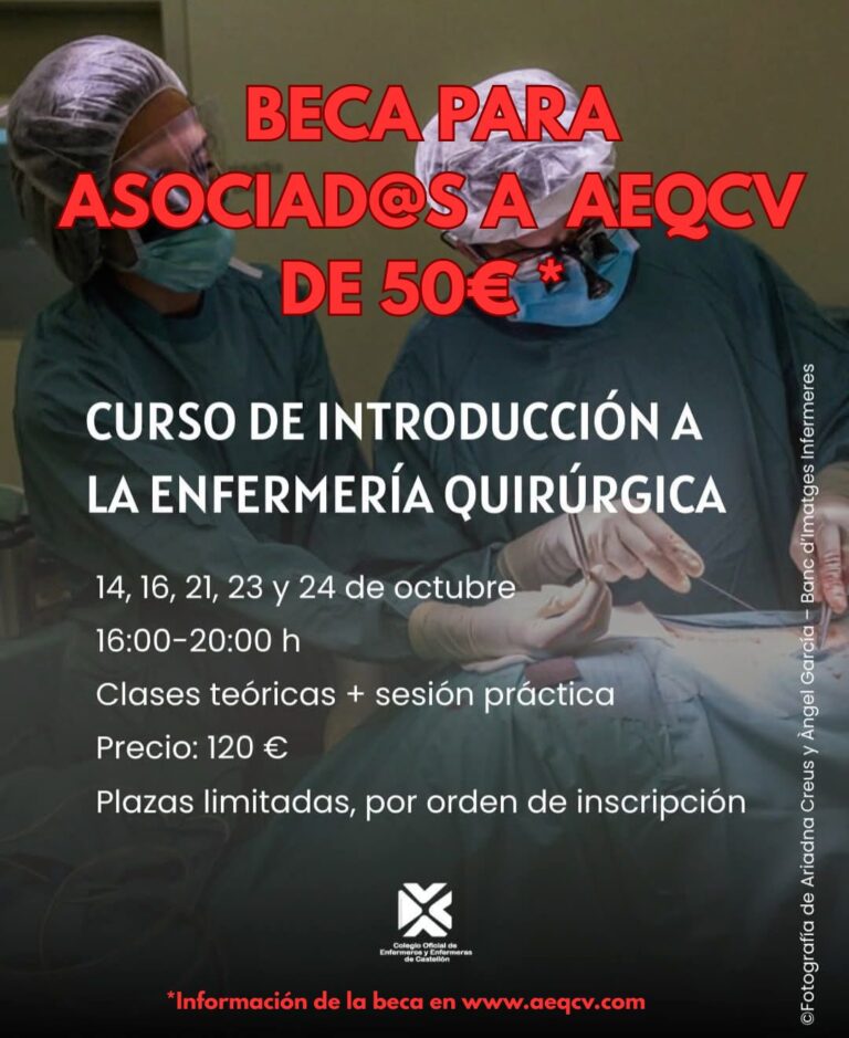 Curso de introducción a la enfermería quirúrgica.